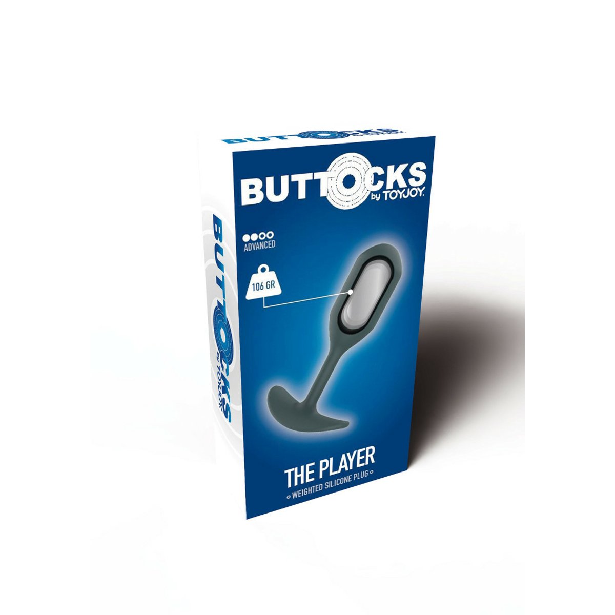 Buttocks The Player Weighted Butt Plug 106Gr