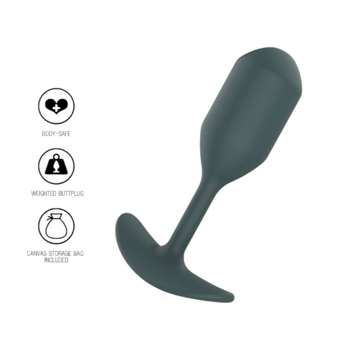 Buttocks The Champ Weighted Butt Plug 230Gr.