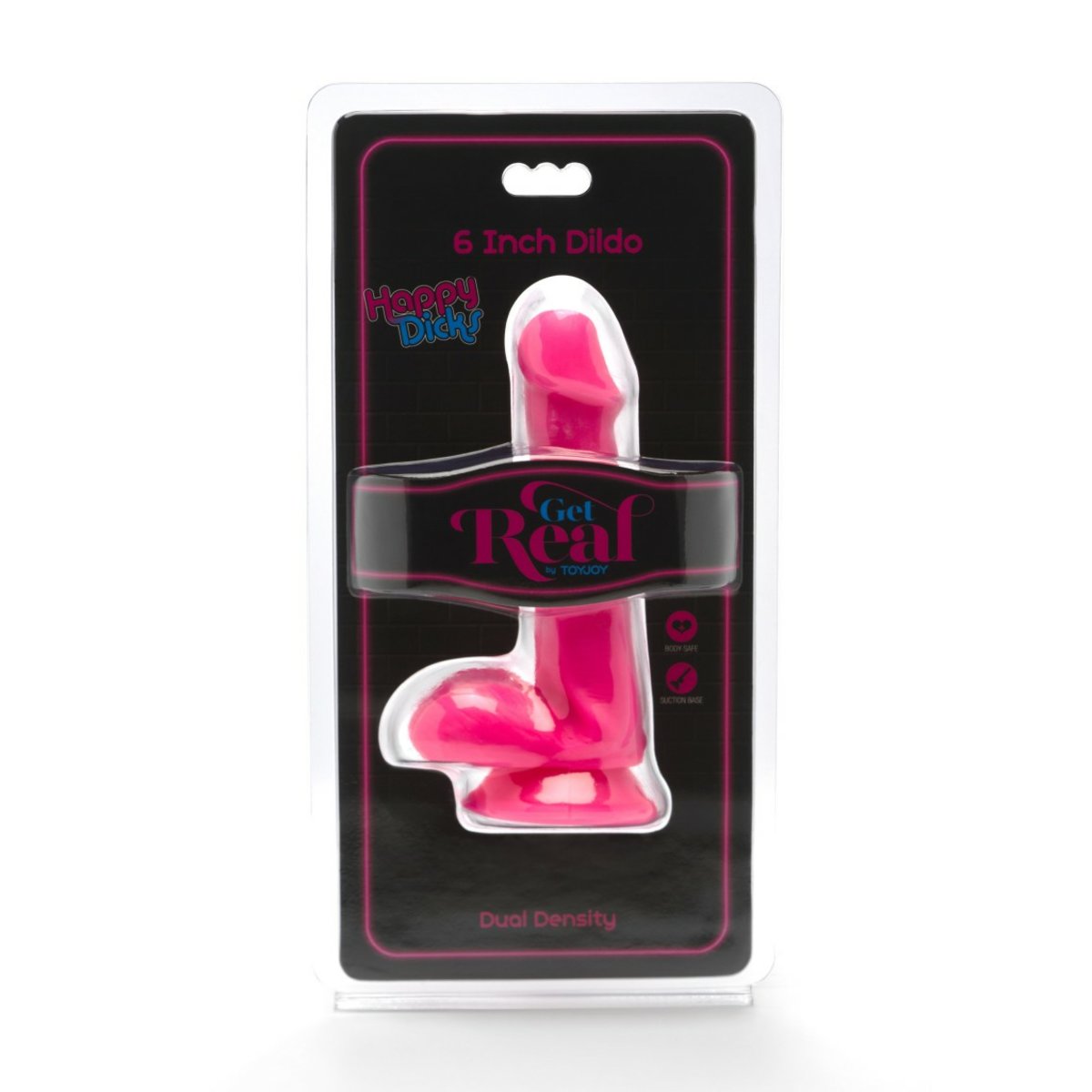 Toy Joy Happy Dicks Dildo 6-Inch Balls
