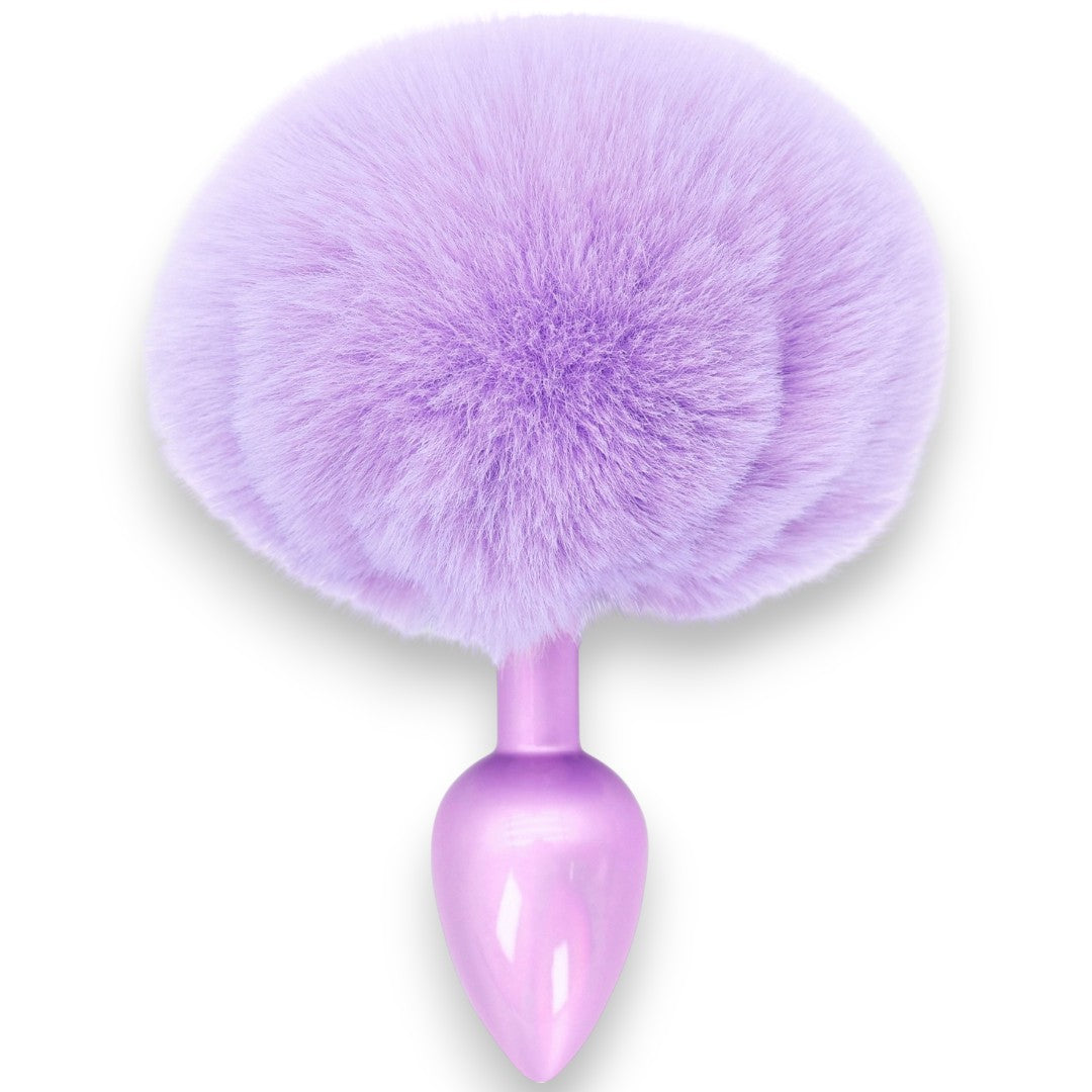 ToyJoy Happiness Enchanting Bunnytail Buttplug Purple