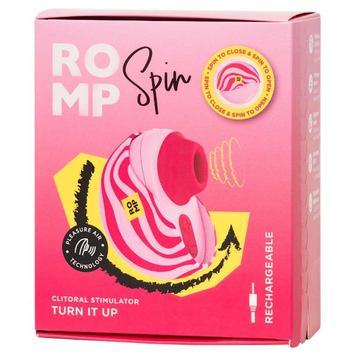 Romp Spin Clitoral Suction Stimulator