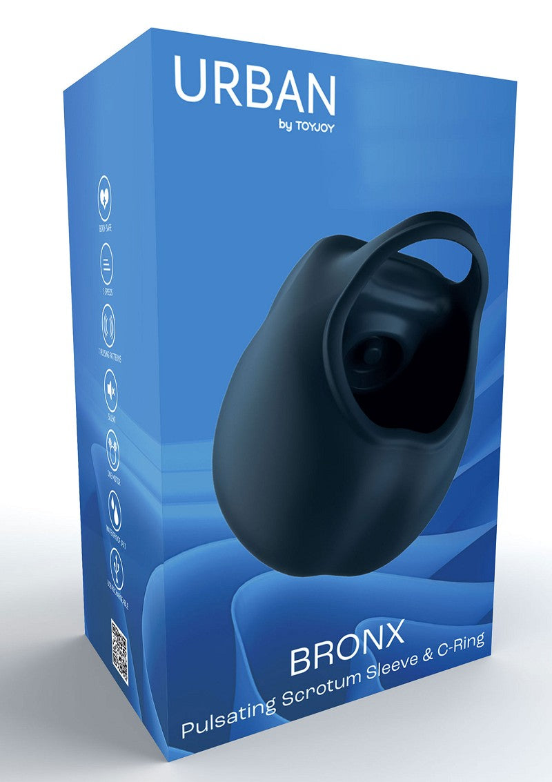 Bronx Pulsating Scrotum Sleeve & C-Ring