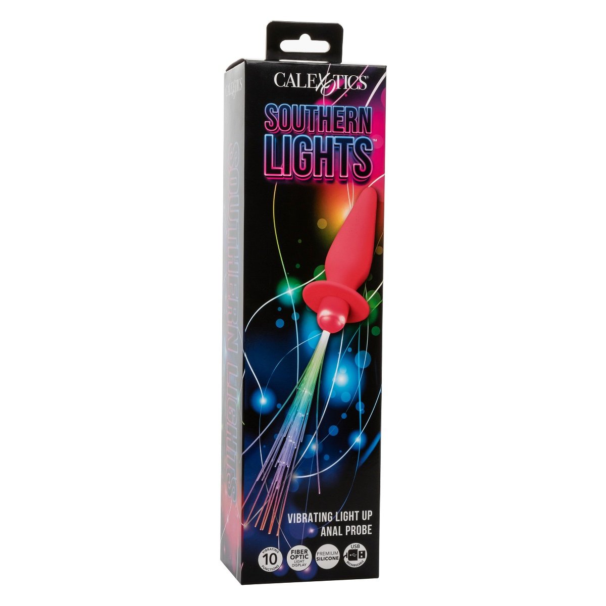 Southern Lights Vibrating Light Up Anal Probe