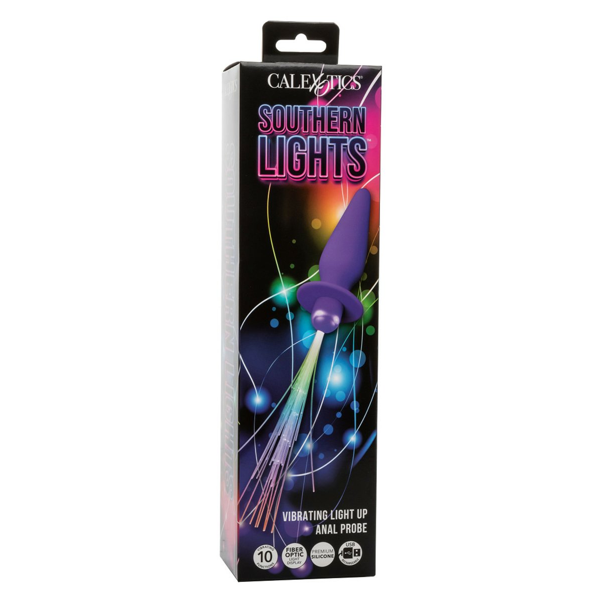 Southern Lights Vibrating Light Up Anal Probe