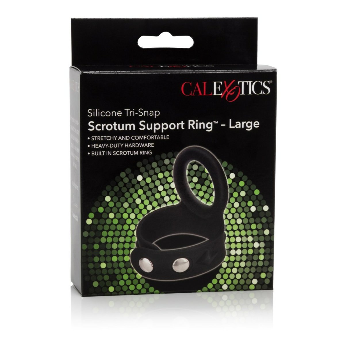 Three Snaps Scrotum Ring Large Cal Exotics