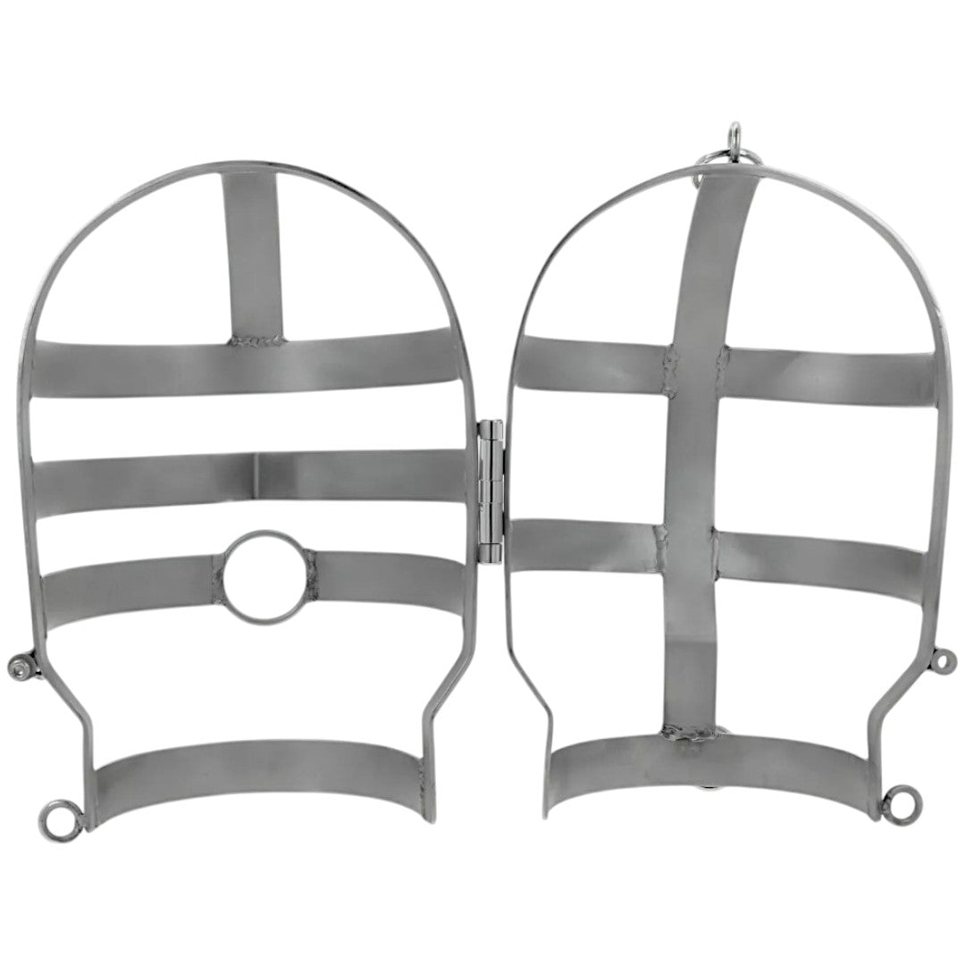 Silver Steel Head Cage