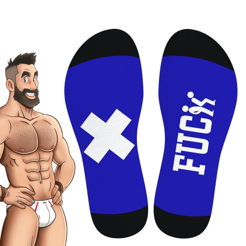 SneakXX Football Socks FUCK