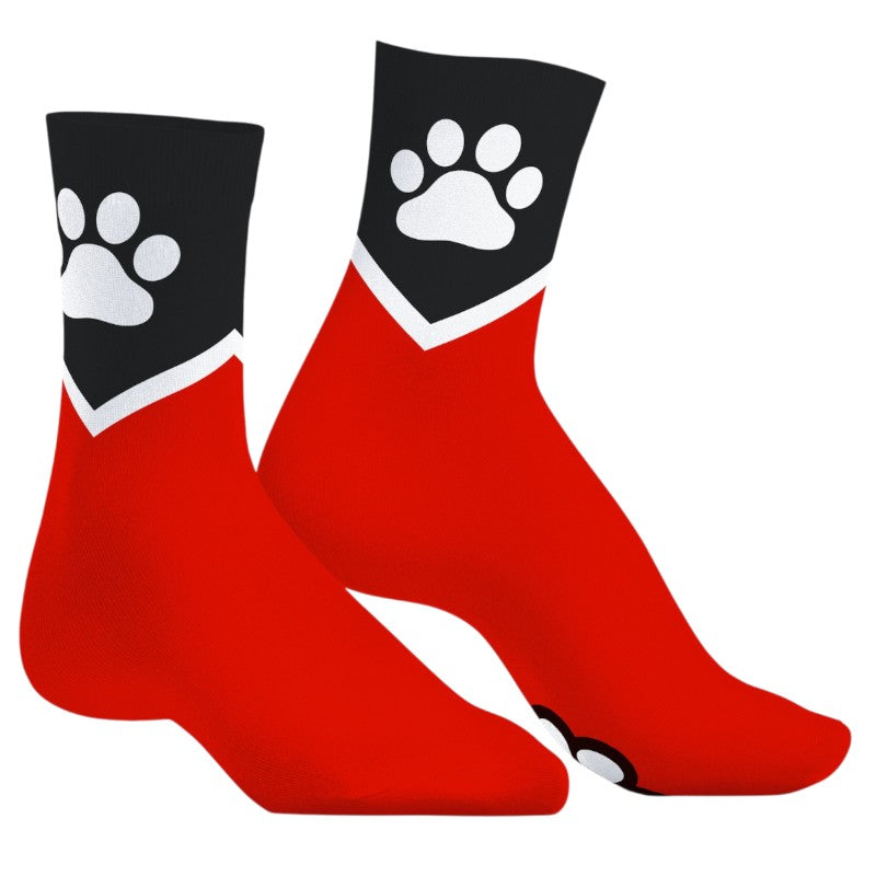 SneakXX Sneaker Socks PAW Red