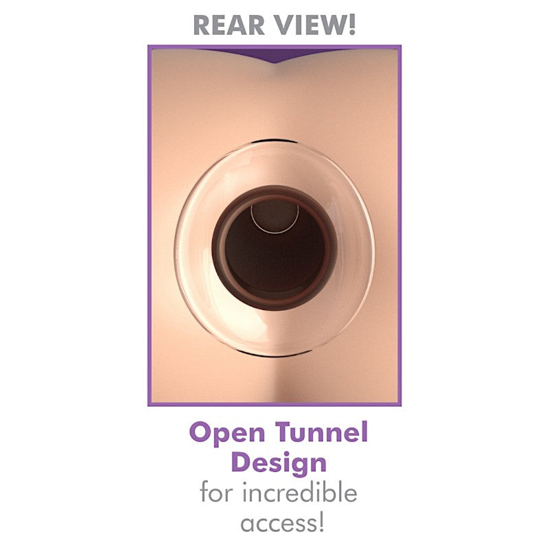 Anal Fantasy Elite Large Anal Glass Gaper-Clear