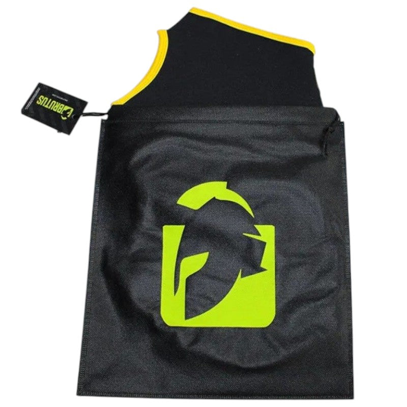 Brutus Blind Neoprene Face Fucker Hood Black Yellow