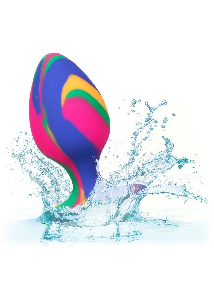 Cheeky Tie-Dye Butt Plug Medium