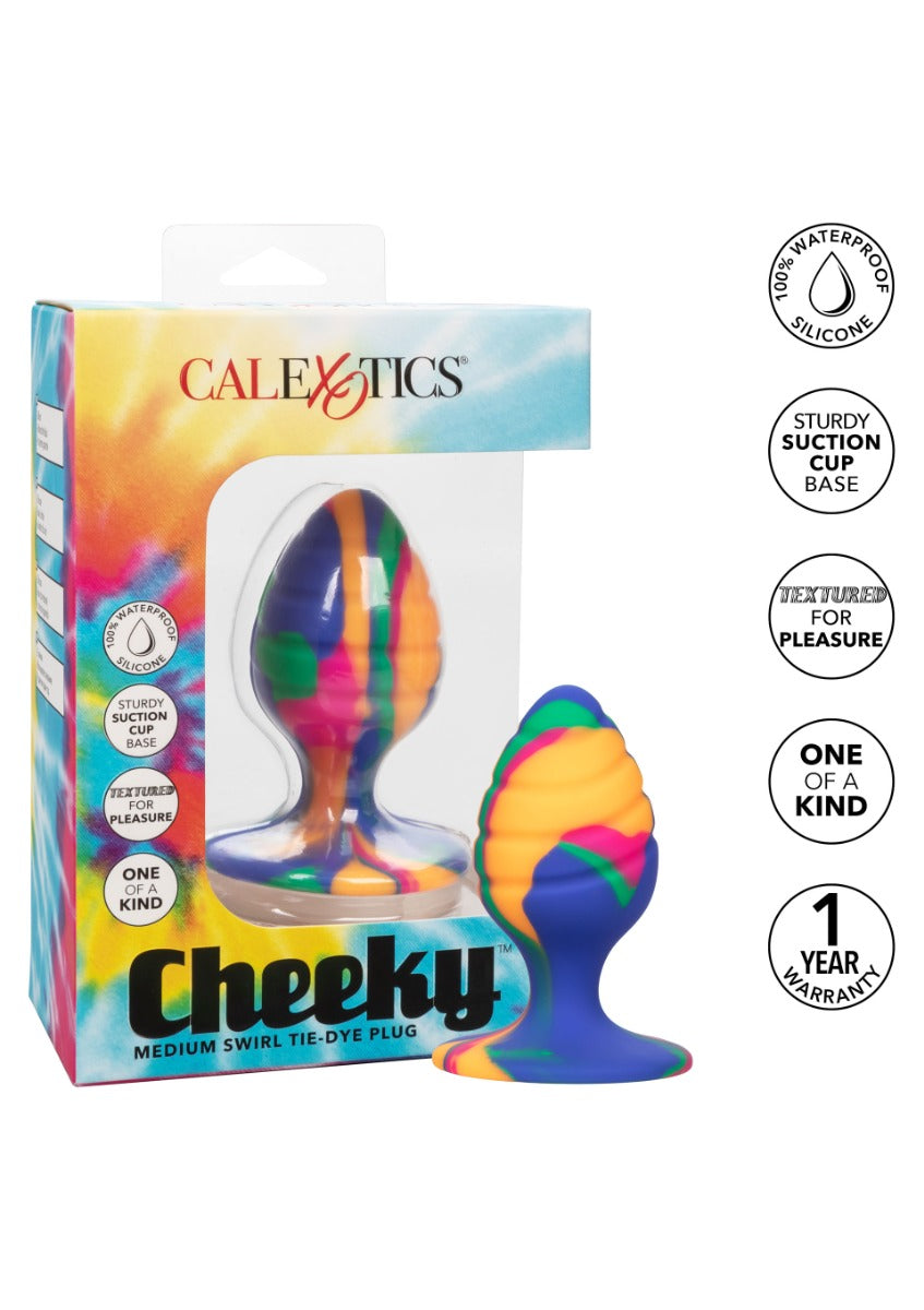 Cheeky Swirl Butt Plug Medium