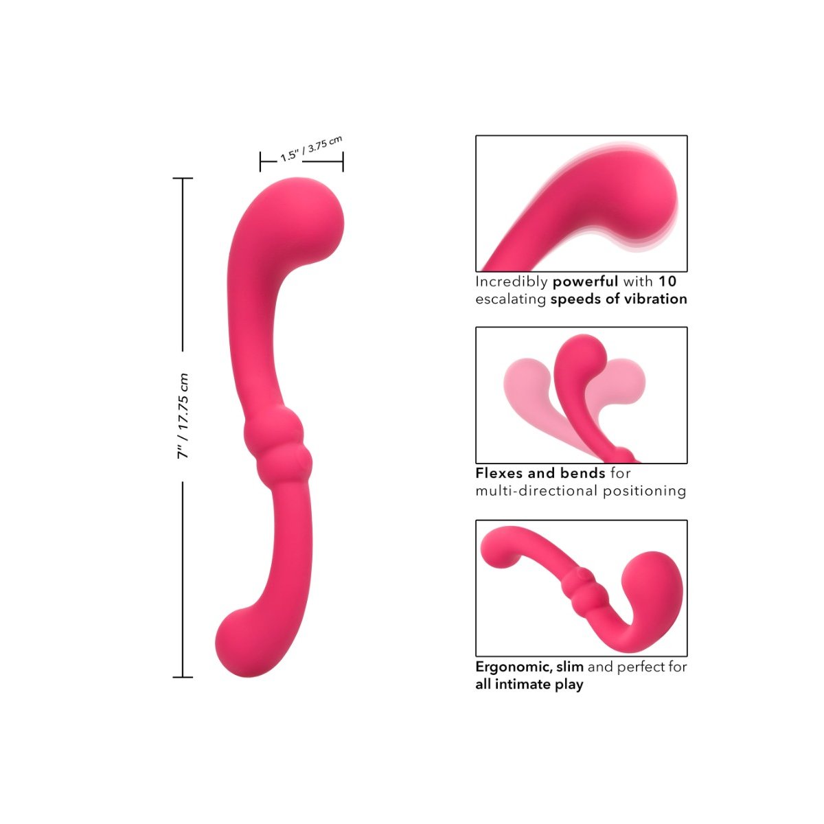 Pretty Little Wands Curvy - Double Ended