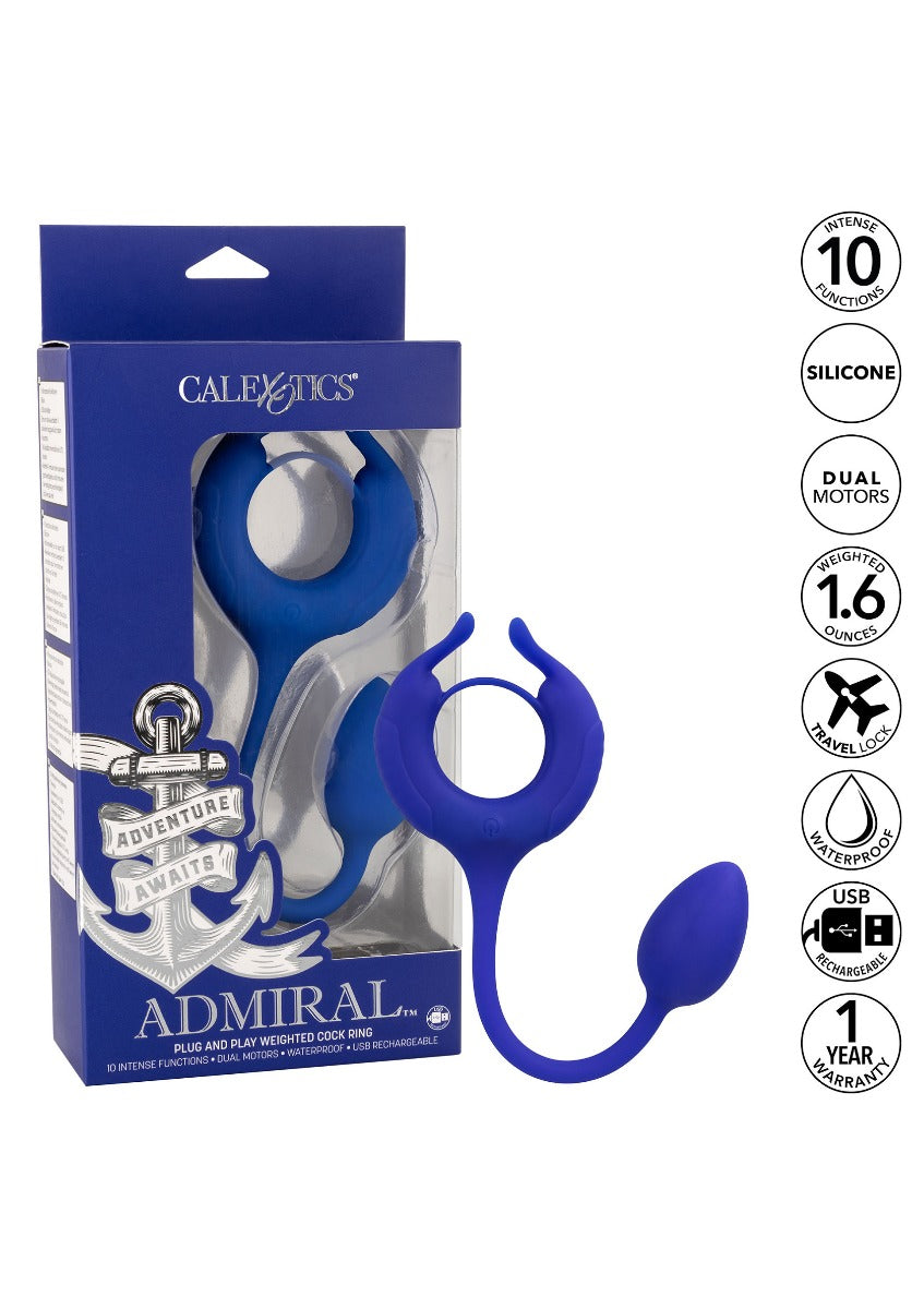 Admiral Plug And Play Weighted Cock Ring