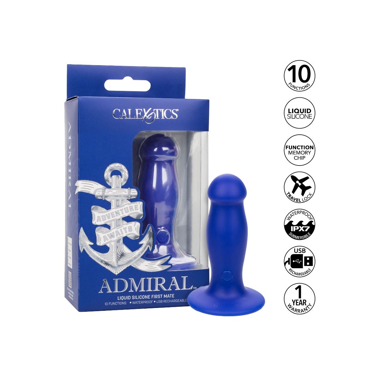 Cal Exotics Admiral Liquid Silicone First Mate