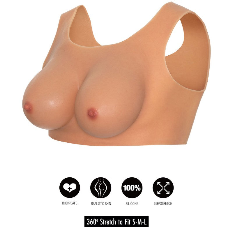 Alter Ego Breasts Vest Top With D-Cup