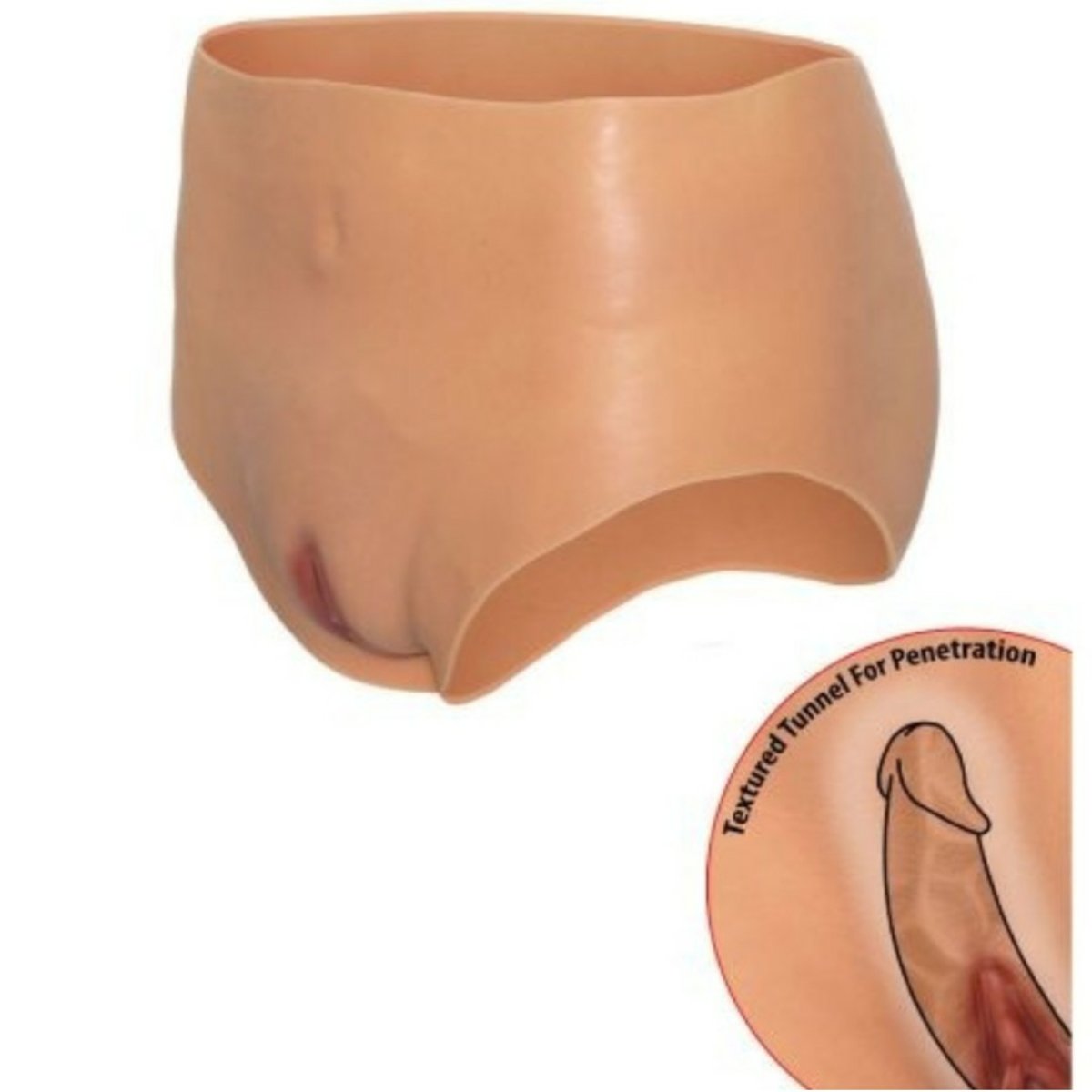 Hidden Desire Alter Ego Open Vagina Briefs High Waist