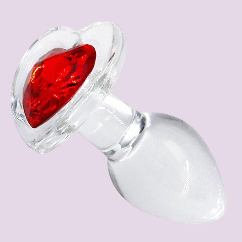 Ns Novelties Crystal Desires Red Heart