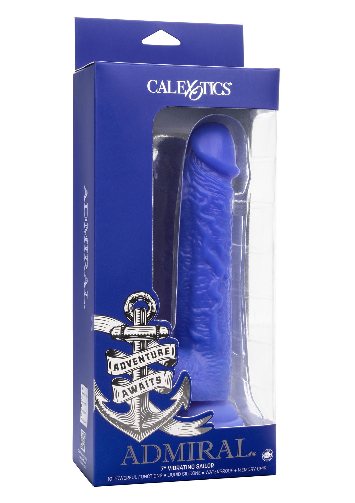 Admiral 7" Vibrating Sailor Dildo