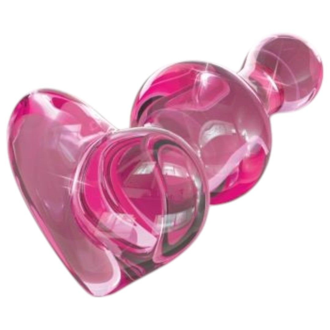 Icicles Glass Wand Dildo - Pink