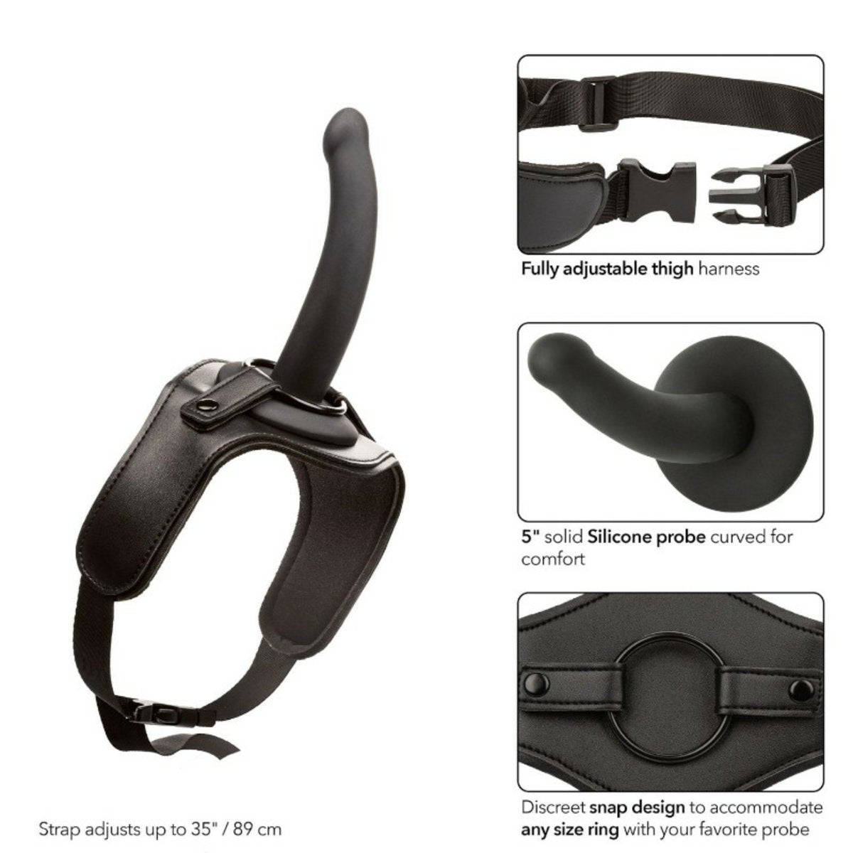 Thigh Strap Silicone Probe