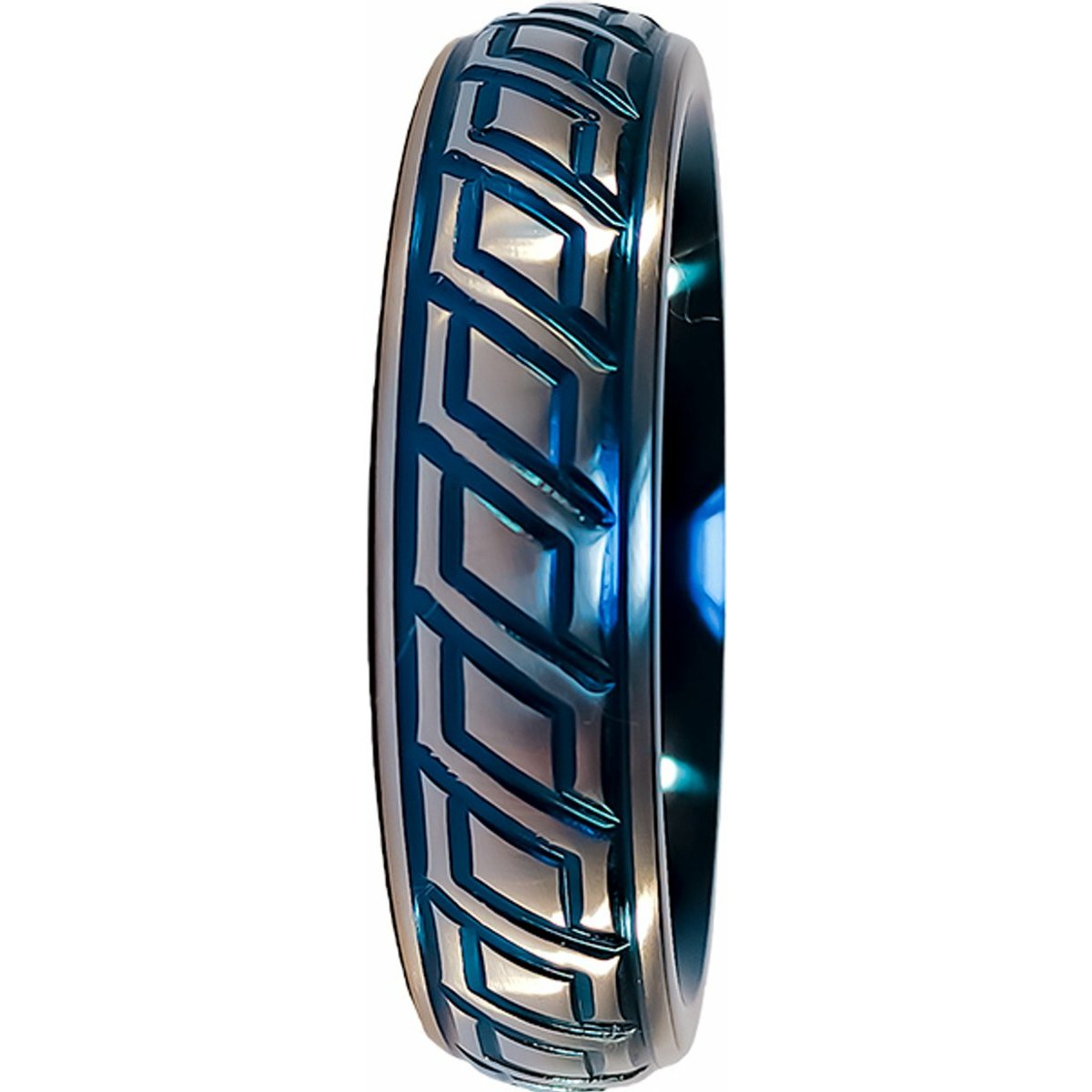 Steel Donut Cockring With Engraving