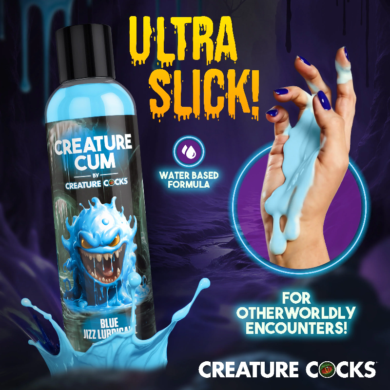Creature Cocks Cum Blue Jizz Lubricant 8 oz