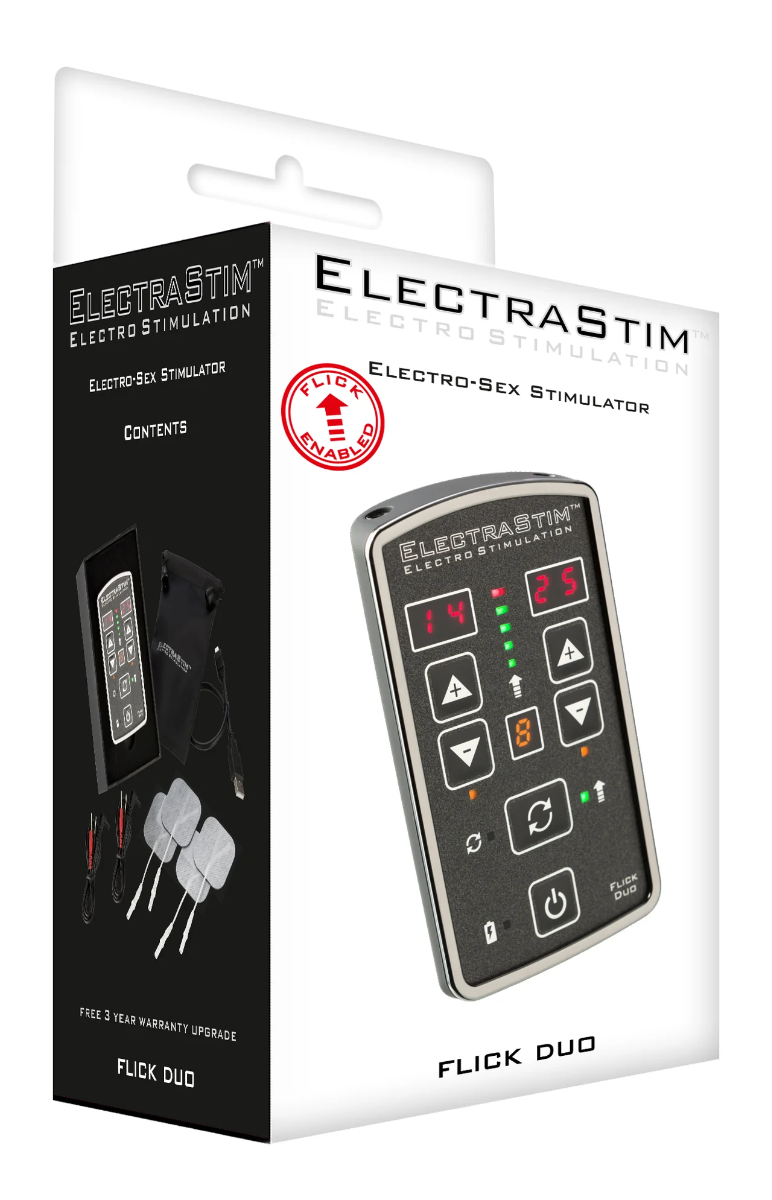 ElectraStim Flick Duo Dual Output Stimulator Pack-Em80-E