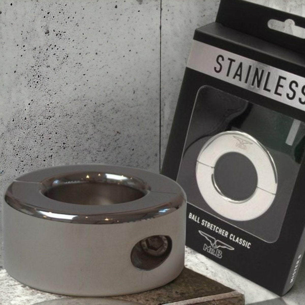 Mister B Stainless Ball Stretcher 30 High 34 Hole