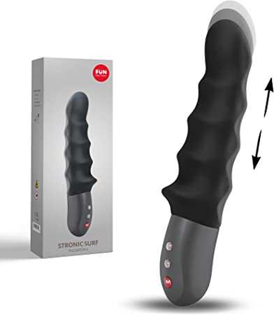 Fun Factory - Stronic Surf Ribbed Pulsator Black