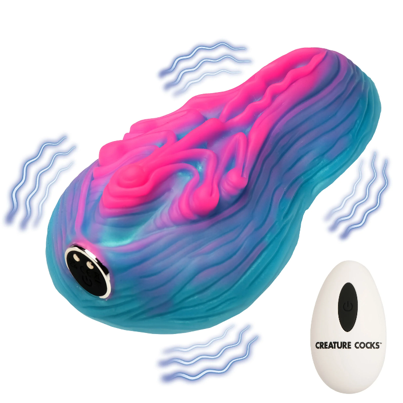 Creature Cocks Vulvaron Vibrating Silicone GrinderW/ Remote Control