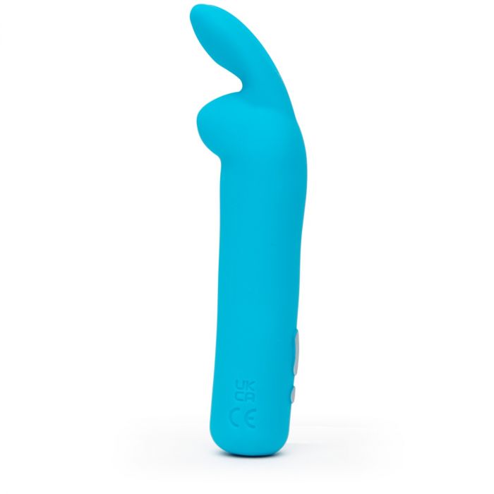 Happy Rabbit Rechargeable Vibrating Bullet - Blue