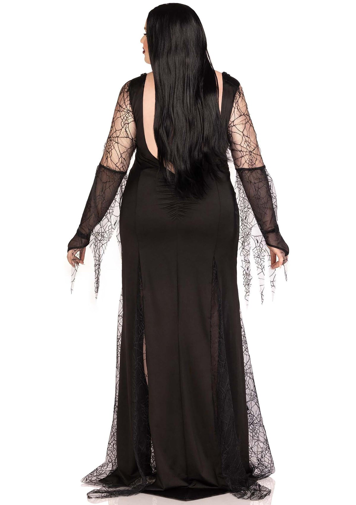 Plus Sexy Spooky Morticia Dress by Leg Avenue