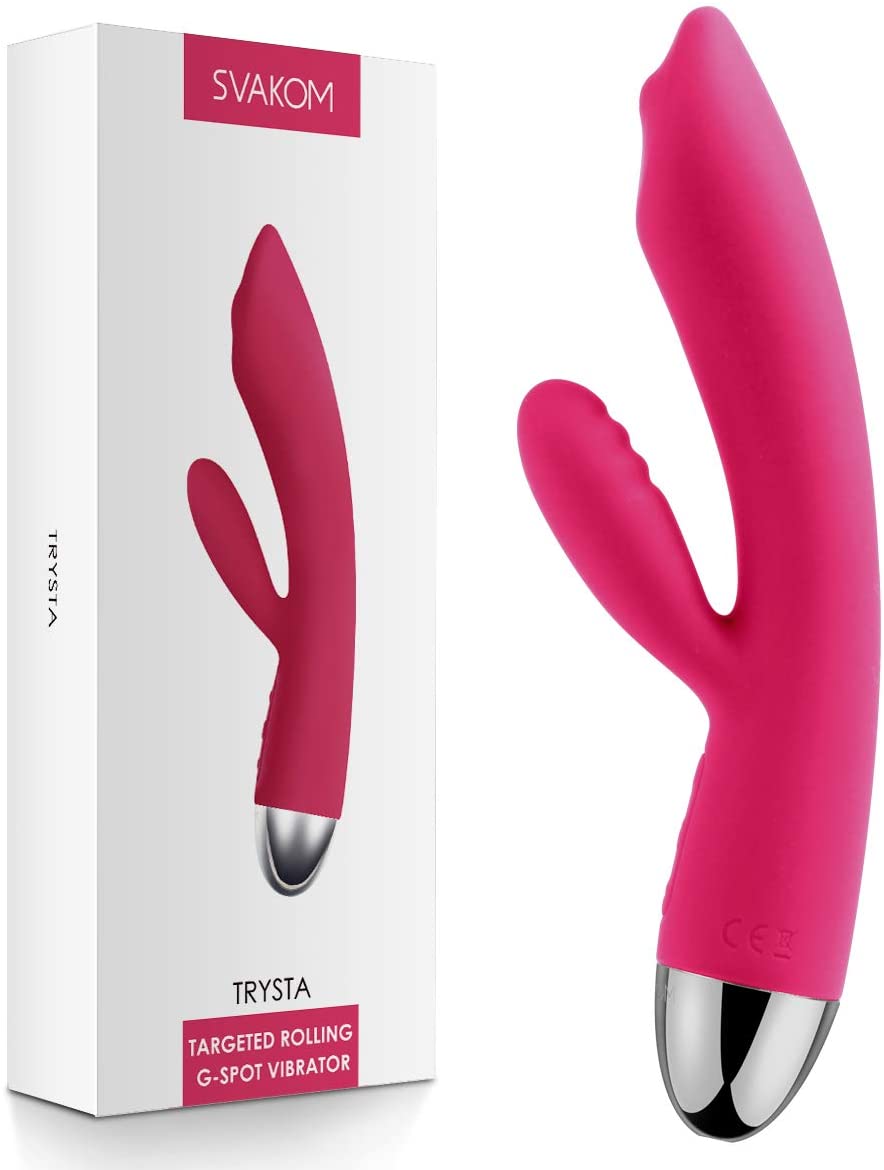 Svakom Trysta Rabbit Vibrator Plum Red