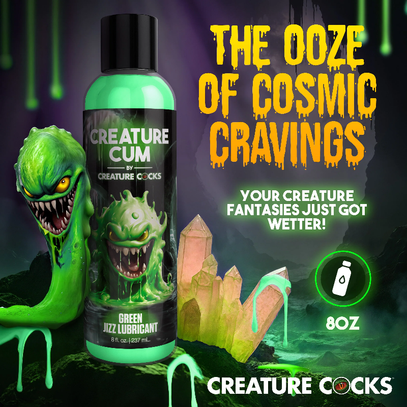 Creature Cocks Cum Green Jizz Lubricant 8 oz