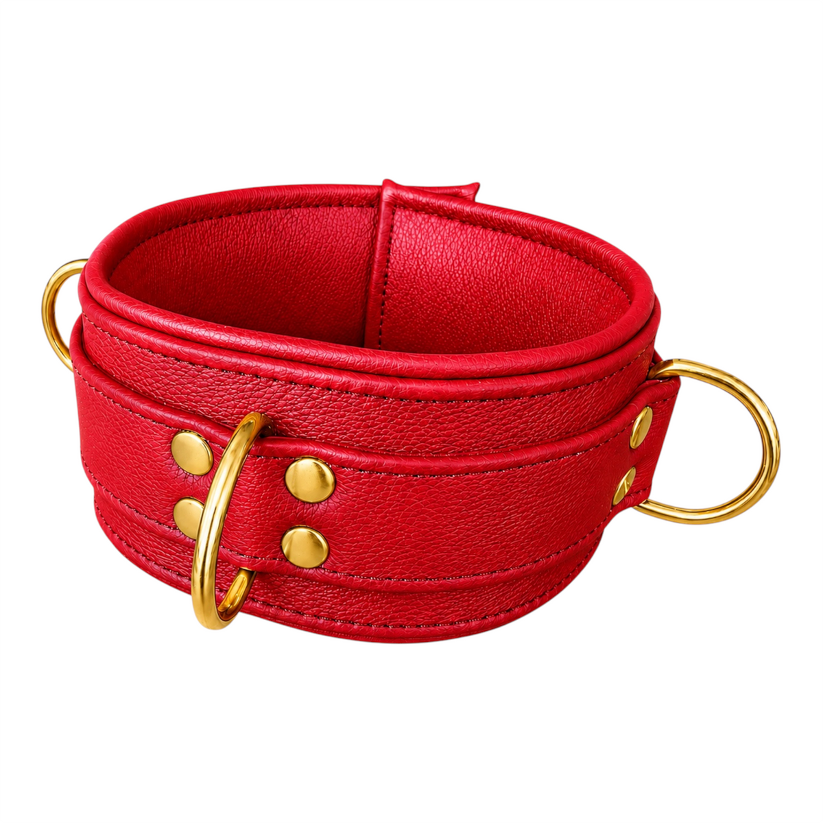 Soft Leather 65mm Wing Collar MTO