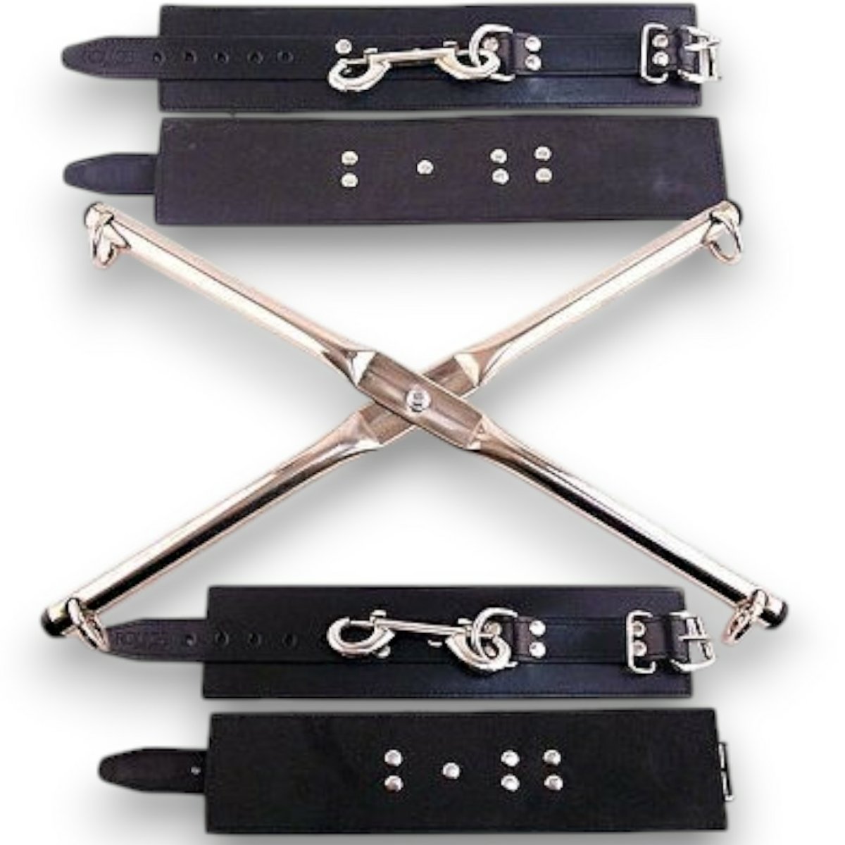 Rod Hog-Tie-With Leather Wrist And Ankle Cuff