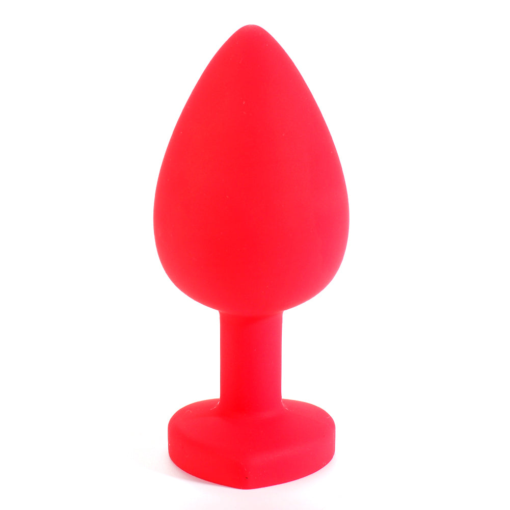 Love Red Diamond Plug Large Green