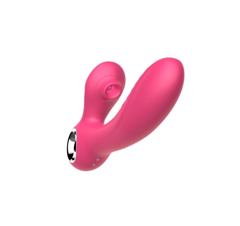 Voodoo Beso G Suction Vibrator Pink