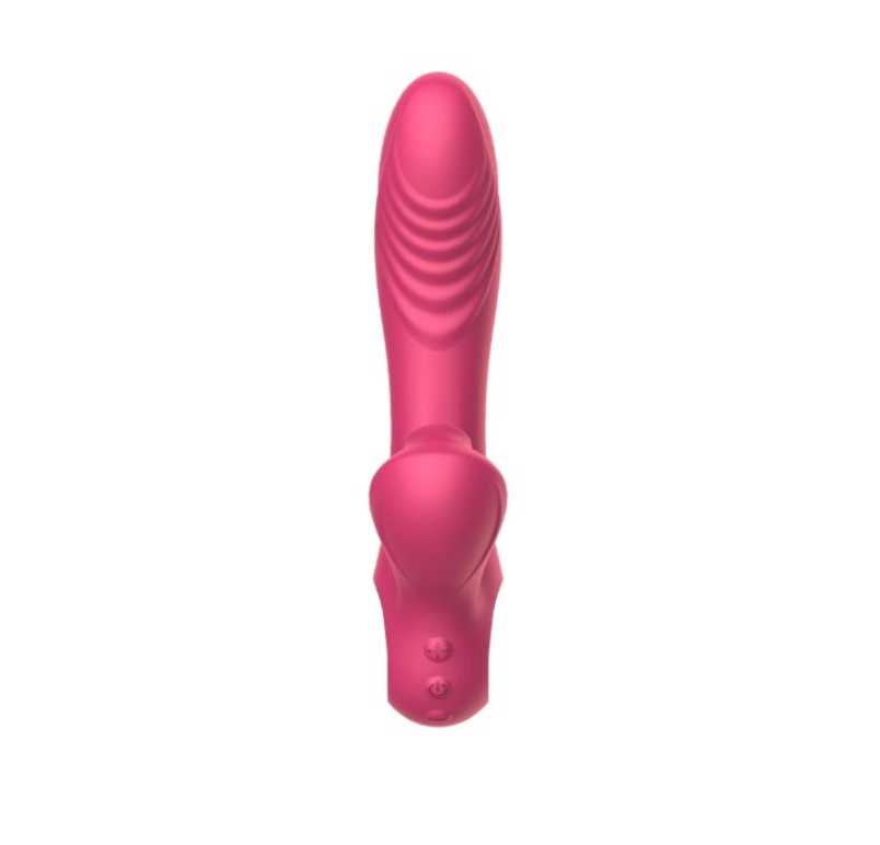 Voodoo Beso G Suction Vibrator Pink