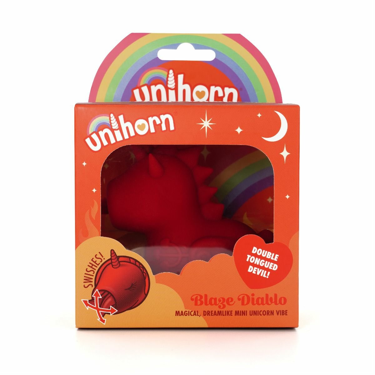 Unihorn Blaze Diablo Swishing Tongue Vibrator
