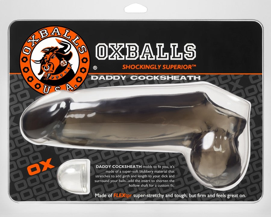 Cock & Ball Sheath-Daddy Cocksheath With Ball Sling Smoke
