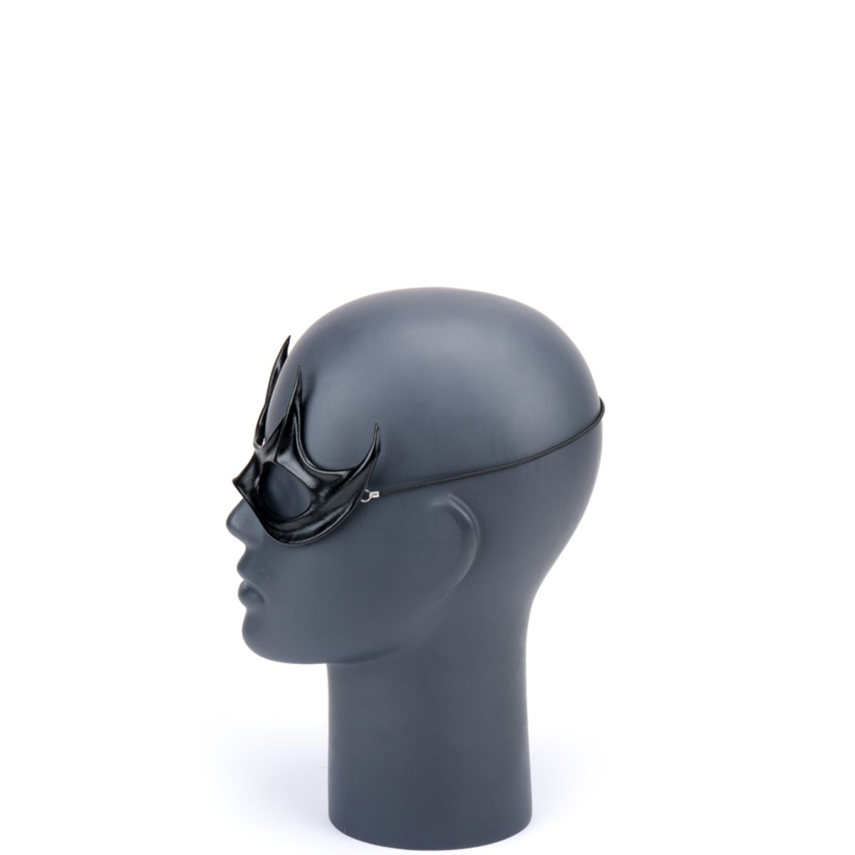 Cecilio Leather Designs Evil Intentions Mask - Black