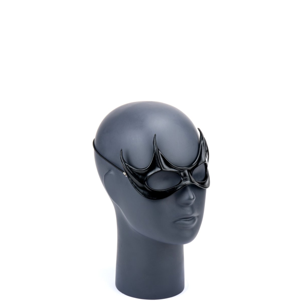 Cecilio Leather Designs Evil Intentions Mask - Black