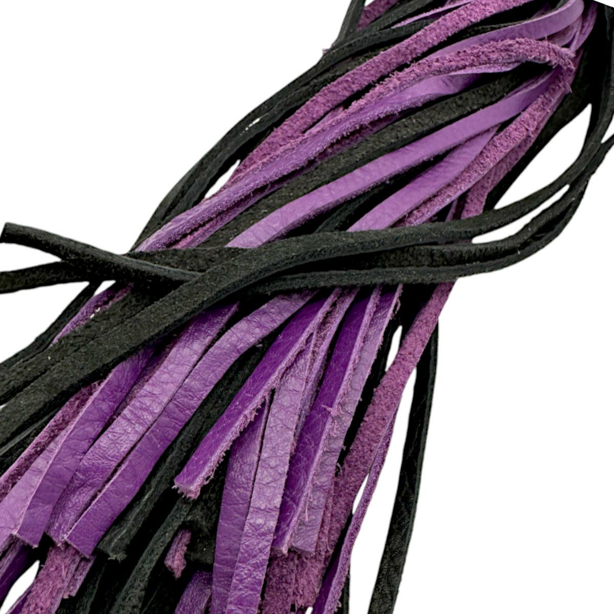 Flogger In Black And Mauve