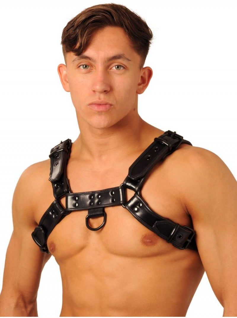 Fist Chest Harness Black/Black