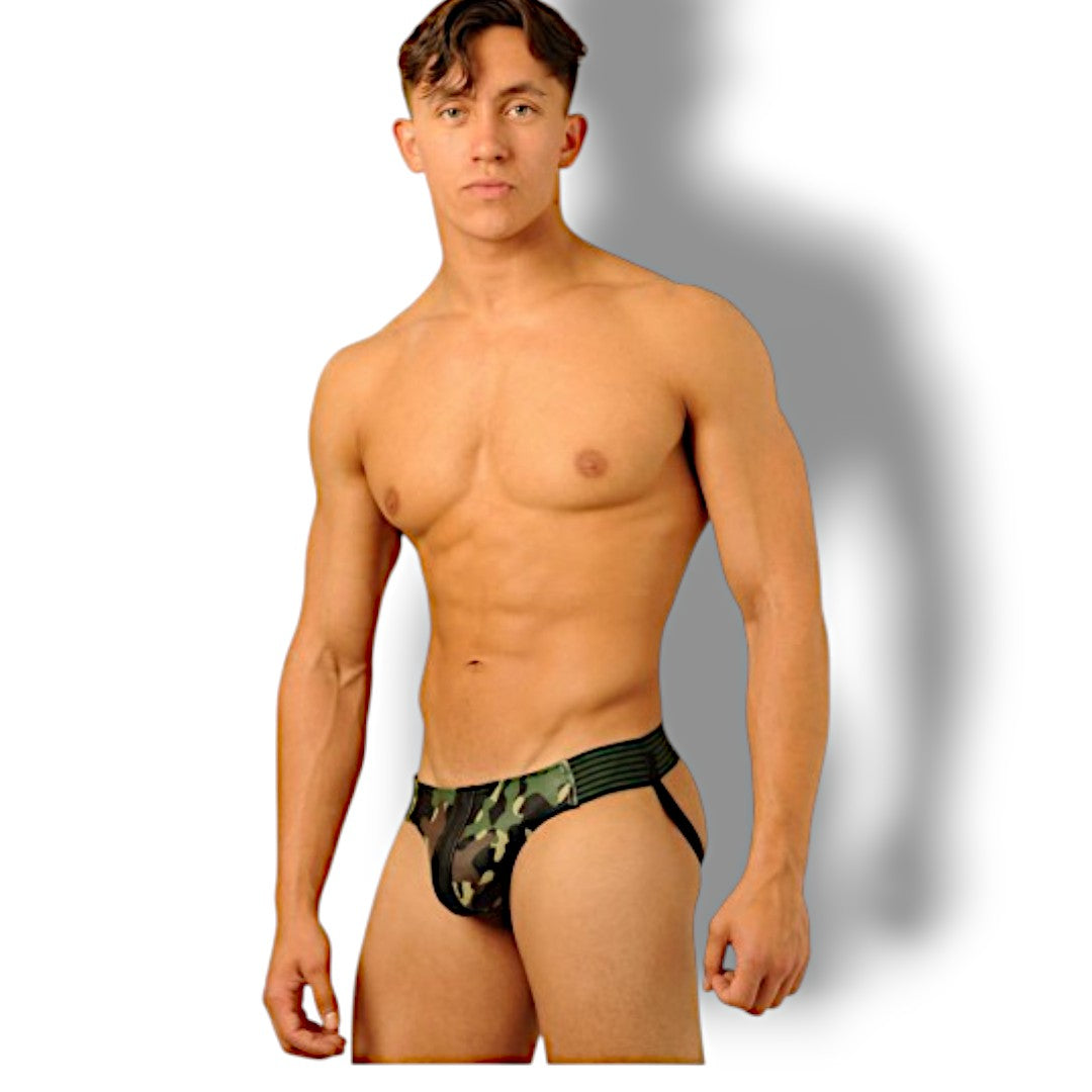 Fist Leather Jock Camo