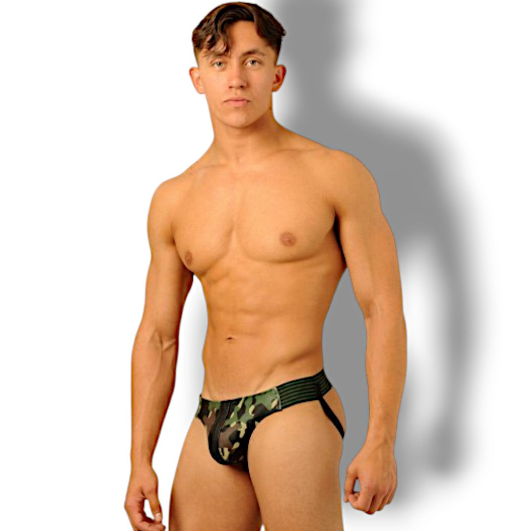 Fist Leather Jock Camo