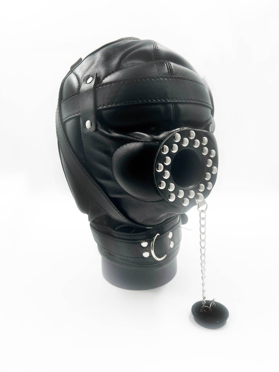 Sensory Deprivation Bondage Plug Hood