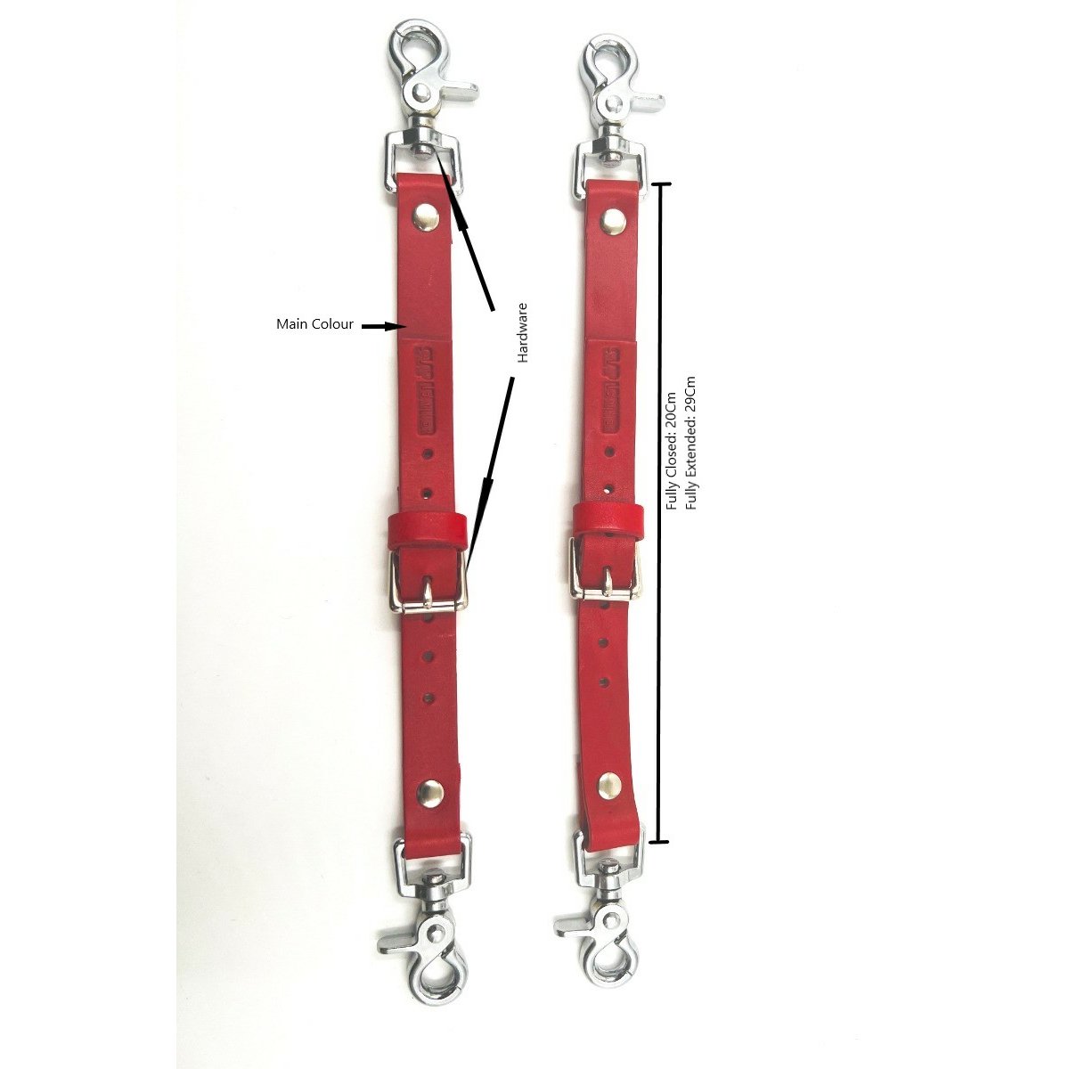 Adjustable Garters-20mm-Unlined Raw (M2O)